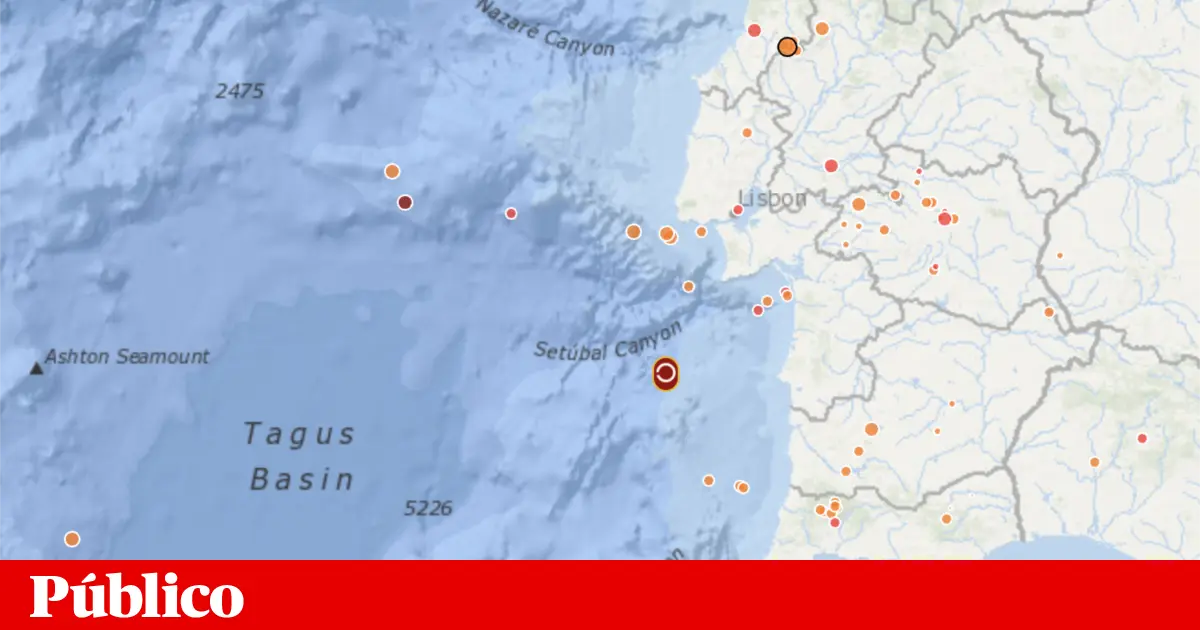 Sismo de 5,3 sentido em Portugal continental. Detectadas três réplicas