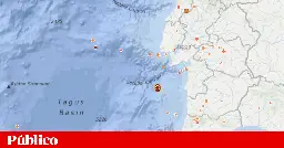 Sismo de 5,3 sentido em Portugal continental. Detectadas três réplicas