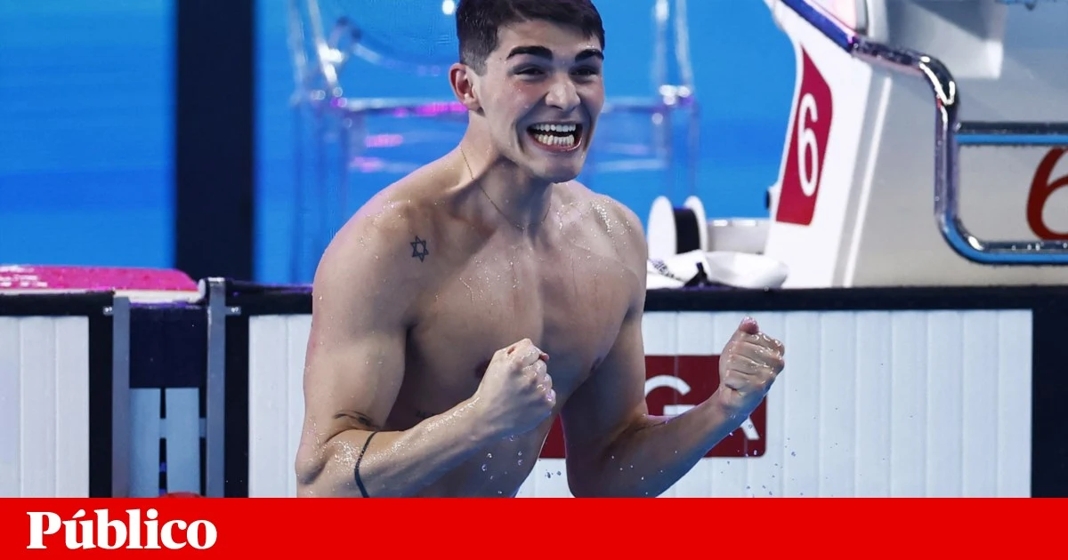 Ouro, história e Olimpo: Diogo Ribeiro é campeão do mundo na natação